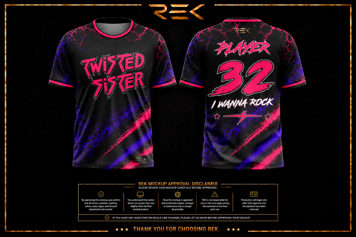 REK Sports  80s hair band coed draft tournament
